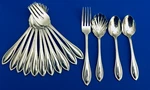 Oneida Arbor American Harmony 11 Salad Forks Dinne 2 Teaspoons Sugar. Fixed Price $25.99.