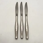 Sears Roebuck Tradition Stainless SRS13 Dinner Knife Flatware 5/8 3PC Set. Fixed Price $11.28.