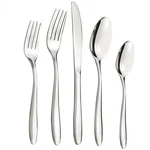 18/10 Stainless Steel Flatware Set For 12, Silverware. Fixed Price $58.89.