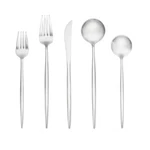 Hampton Silversmiths Zephyr Mirror Stainless 20PC Flatware (service For Four). Fixed Price $49.97.