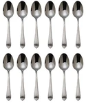 Reed & Barton Hammered Antique 18/10 Stainless Steel Teaspoon (set Of Twelve). Fixed Price $109.99.