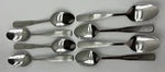 Cambridge 8 Oval Soup Spoons Madison Pattern 7 1/2 Stainless Steel Satin Finish. Fixed Price $29.95.