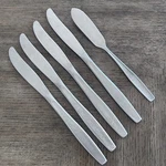 Pc Vtg 1979 Rogers Cutlery Co INS185 Burnished Stainless Dinner Butter K. Fixed Price $9.99.