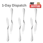 Kinmingzhu 6PCS Stainless Steel Butter Knife Cheese Spreaders Silver Modern. Fixed Price $9.36.