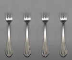 Lenox Stainless Millbury / Chelse Muse Salad Forks - Set Of Four *. Fixed Price $19.98.