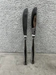 ARN3 Butter Dinner Knife Knives Lot Of 2 Artisanware Glossy Stainless. Fixed Price $14.98.