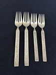 Stylecraft Stainless Japan - SYF20 Pattern Dinner Forks, Salad Lot Of 4. Fixed Price $17.99.
