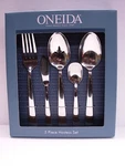 New Oneida Nocha Piece Hostess Set Stainless Steel Flatware Dw Safe H098005A. Fixed Price $10.99.