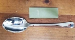Christofle France America Lg Serving Spoon S.p. Never Used Brand New #0001006. Fixed Price $340.00.