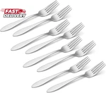 Oneida Taylor Everyday Flatware Dinner Forks, Set Of 8, 18/0 Stainless Steel, Si. Fixed Price $14.44.