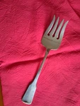 Oneida American Colonial Stainless Steel Cold Meat Fork Cube Mark. Fixed Price $8.95.