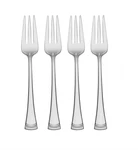 Lenox Portola Cocktail Forks, Set Of 4 - Metallic And Stainless. Fixed Price $20.99.