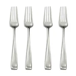 Oneida Moda Salad Fork Set Of 4. Fixed Price $20.00.