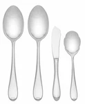 Gorham Studio 4-PIECE 18/10 Serving Set T1328. Fixed Price $57.80.