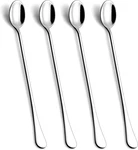 Lovingly Yours 9.5-INCH Long Handle Iced Tea Spoon, Coffee Spoons, Cream. Fixed Price $8.95.