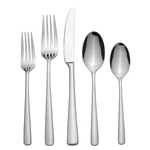 Oneida B1013020AL20 Doublet Piece Everyday Flatware Set, 3.05 Lb, Metallic. Fixed Price $78.88.