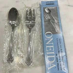 Oneida Mansfield Amadeus 2 Pc Serving Set New Box Tablespoon & Cold Meat Fork. Fixed Price $40.00.