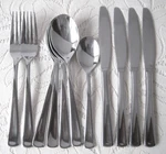 Hampton Stainless Silverware HSV143 Lot 11 Pieces. Fixed Price $78.74.