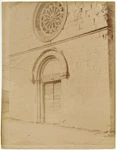 L'aquila Chiesa Sant'agnese Original Photo Porta Albumin 1880C Moscioni L961. Fixed Price $40.81.