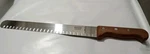 Kaicut Japan Edges Ahead R92-12 Serrated Slicer Carving Chef's Knife Wood Handle. Fixed Price $26.68.
