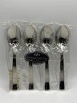 Reed & Barton Heritage Regent Stainless Steel Soup Spoons Set 4 Flatware Glossy. Fixed Price $19.99.