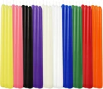 30-PACK 10-COLOR Taper Candles Inch Dripless & 10-HOUR Burn Wedding/birthda. Fixed Price $29.92.