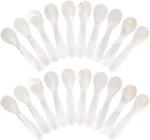 Patelai Set Of Caviar Spoons Mother Pearl With Hand Craft Round. Fixed Price $26.97.