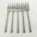 Lot Of Hampton Silversmiths HSV175 Stainless Salad Forks. Fixed Price $23.39.