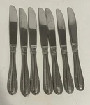 Oneida Stainless Wheat Set Of 7 Dinner Knives 9 Long. Fixed Price $19.99.