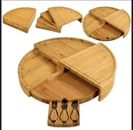 Picnic At Ascot Vienna Multi-level Collapsible Cheese Board New. Fixed Price $60.00.