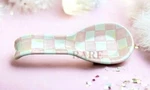 Mackenzie-childs Rosy Check Spoon Rest New No Box. Fixed Price $52.00.