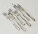 Hampton Silversmiths Stainless HSV181 6 Dinner Forks 7 3/4 Glossy. Fixed Price $19.76.