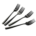 Teyyvn Black Stainless Steel Dessert/salad Forks, Set Of 16. Fixed Price $33.23.