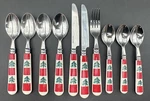 Tienshan Country Crock Christmas Tree Replacement Spoons Knives Fork 10PCS. Fixed Price $24.95.