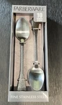 Htf Farberware Hammered Stainless Steel Pebble Beach Dinner Spoons (10) Nib. Fixed Price $17.00.