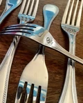 $64 The Cellar CLF4 Macy Exclusive Stainless Dinner Forks Set Of Eight (8) New. Fixed Price $39.99.