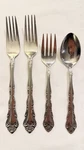 Vtg Orleans Silver ORL26 Stainless Dinner Fork, 1 Salad, Teaspoon Free Ship. Fixed Price $17.95.