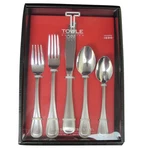 Towle Beaded Antique 18/10 Stainless Steel 45PC Flatware Set (service For Eight). Fixed Price $179.99.