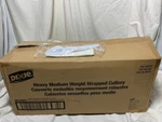 Dixie CH26NSPC7 250-PC/CT Wrapped 6-PC Cutlery, Napkin, Salt/pepper Kits-wht New. Fixed Price $64.95.