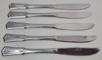 5 Vtg Rogers Stanley Roberts SRB113 Stainless Steel Dinner Knives. Fixed Price $18.83.