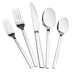 Doryh 80 Pieces Stainless Steel Flatware Set Service For 16. Fixed Price $83.18.