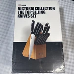 Paudin Victoria Collection 15-PIECE Kitchen Knife Set With Block, *new Sealed*. Fixed Price $56.58.