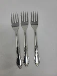 3 Oneida Silver Mansion Park Salad Forks. Fixed Price $13.86.