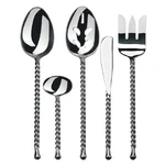 Gourmet Settings (gs) Silver Tear 18/10 Stainless Steel 5PC. Hostess. Fixed Price $54.99.