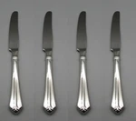 Oneida Stainless Flatware - Juilliard Dinner Knives Set Of Four New. Fixed Price $29.97.