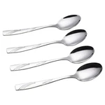Bringer Dessert Spoons Set Of 12, Stainless Steel, 6.6-INCH Sliver. Fixed Price $22.96.