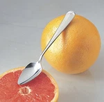Set Of 4 Deluxe Polished Quality Stainless Steel Grapefruit Spoons, By Norpro.. Fixed Price $10.95.