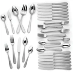 Lenox Stainless Flatware - Haveson Service For Twelve 65PC Set. Fixed Price $89.99.