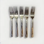 Lot Of 5 Farberware Dinner Forks, 8 Stainless Steel Flatware - Brand New. Fixed Price $20.69.
