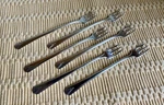 Oneida Community Deco Deauville Set Of 6 Cocktail Forks Silverplate Flatware. Fixed Price $24.00.